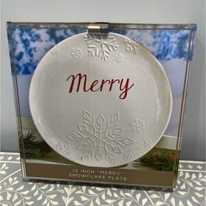 Legacy & Main Christmas Ceramic Platter